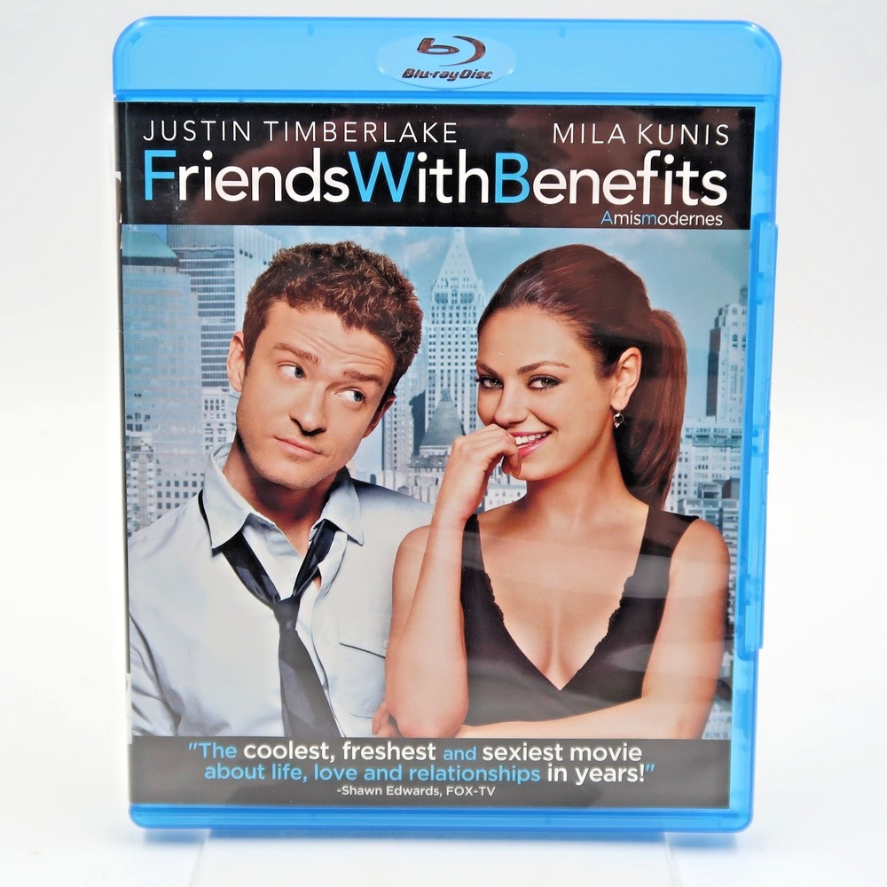 Friends with Benefits Blu-Ray 2011 Justin Timberlake Mila Kunis Sony Movie